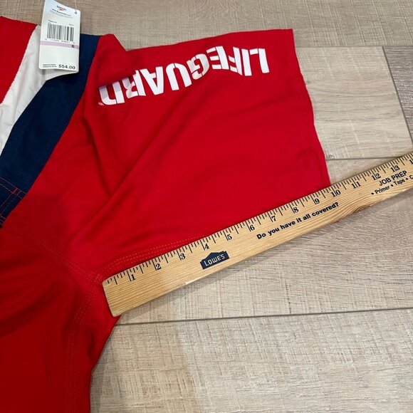 SPEEDO WOMENS RED LIFEGUARD SWIM SHORTS NEW SIZE 6 - Picture 6 of 7